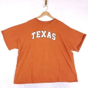 Russell Athletic Texas Longhorns T Shirt Mens XXL Burnt Orange Gorpcore NCAA